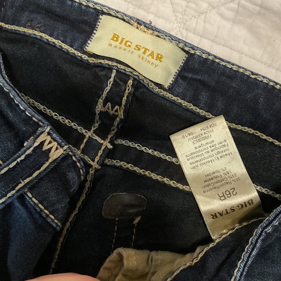 Big Star Maddie Skinny Jeans 26R - Picture 4 of 5